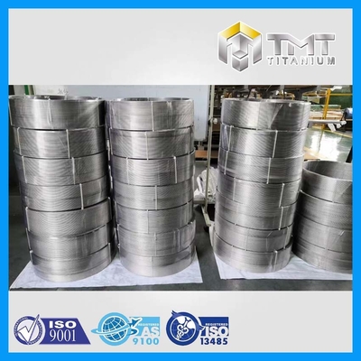 ASTM B863, GR.1/2 แบบฟอร์มขดลวดไทเทเนียม