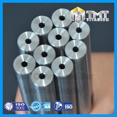 ASTM F136/TI-6AL-4V ELI/GR23 CANNULATED BAR