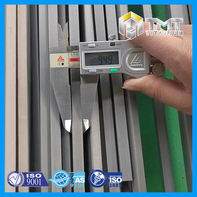 ไทเทเนียมแบนทรงเหลี่ยม ASTM B348 GR.1/GR.2